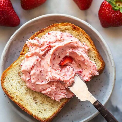 Strawberry Butter – The Sweet and Creamy Spread You Need in Your Kitchen 5 Strawberry Butter Spread on Toast